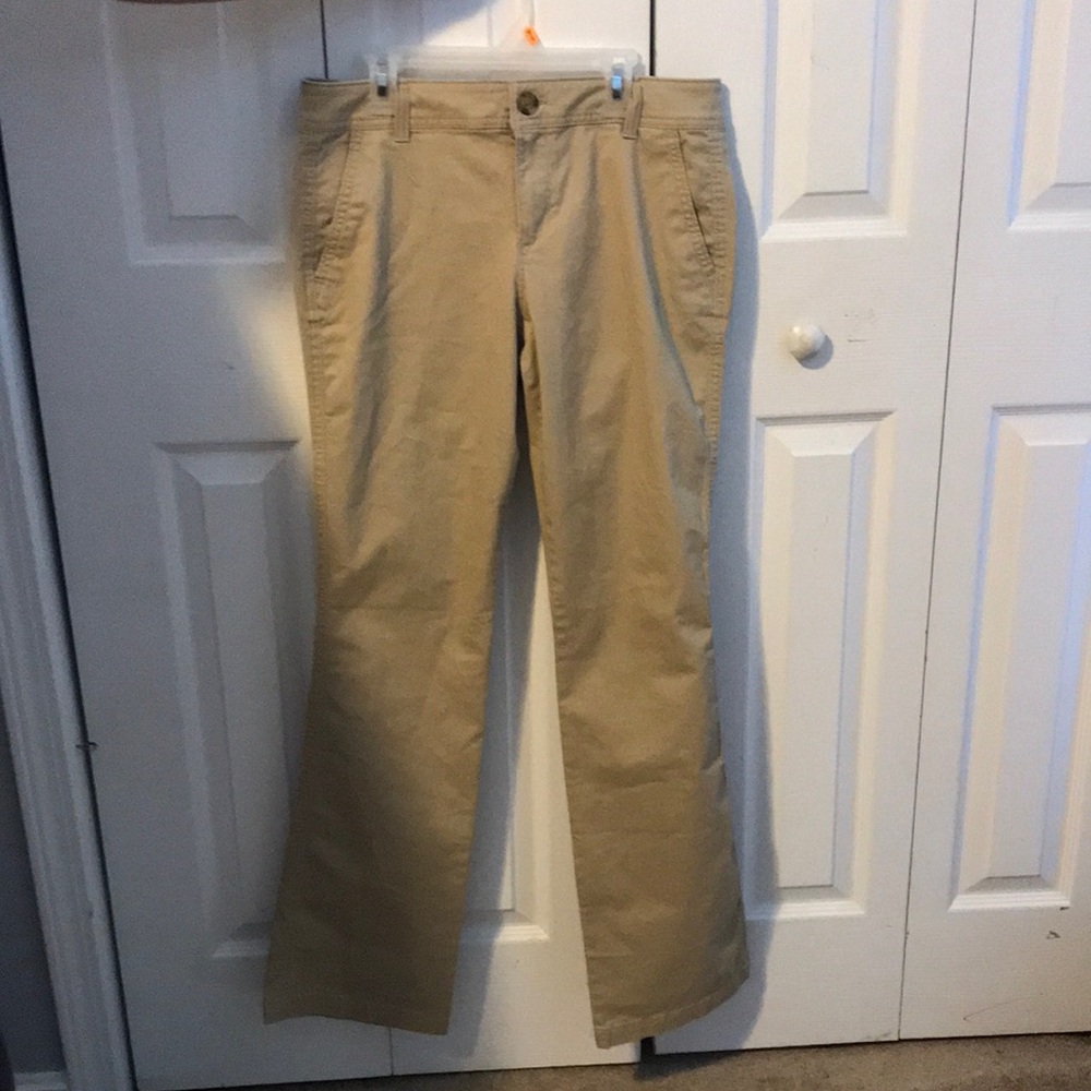 Old navy bootcut khakis